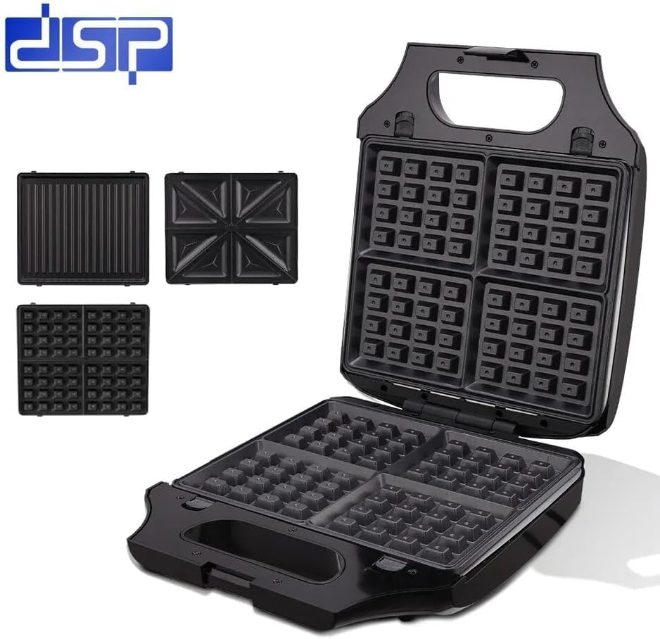 DSP 3-in-1 Waffle Maker 1400W KC1236