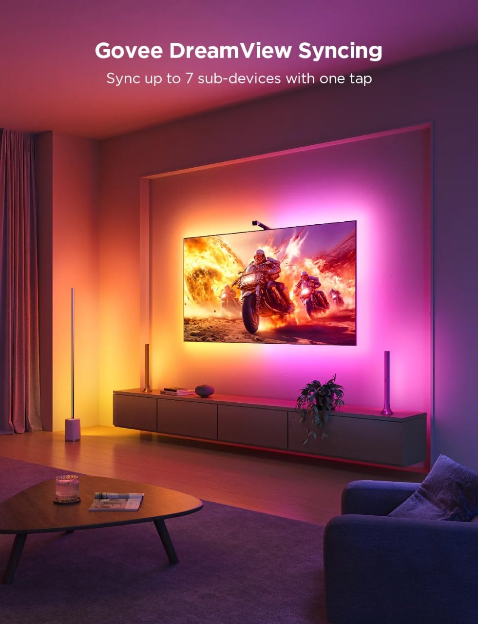 Govee Envisual TV Backlight (55~65 inch) - App Supported