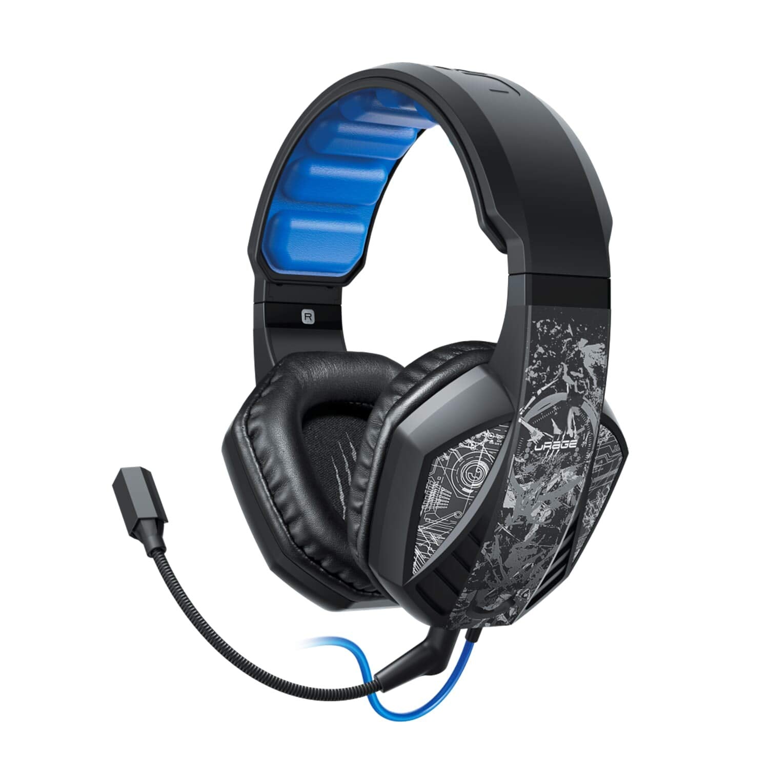 Urage 186023 SoundZ 310 Gaming Headset, Black