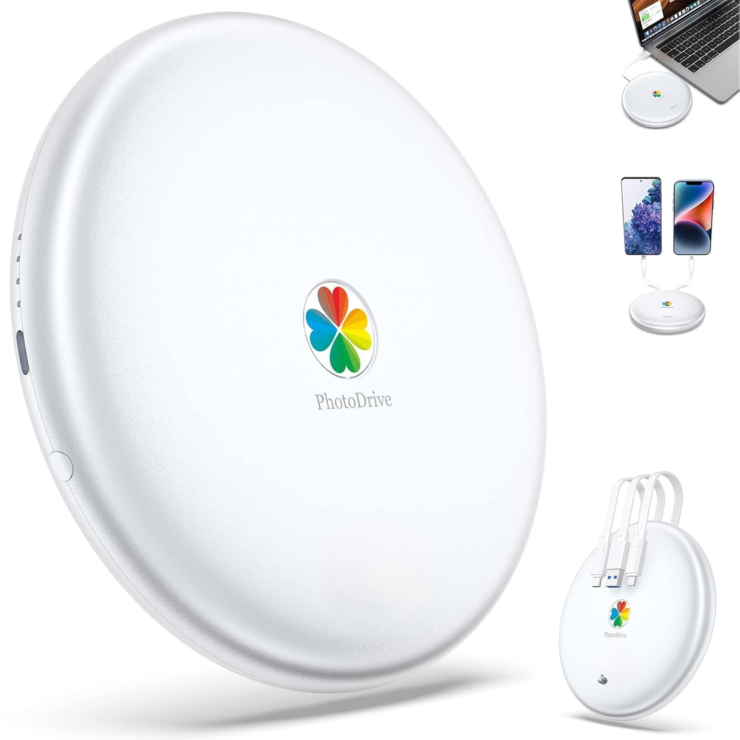 قرص صلب خارجي معتمد من ام اف اي 2000GB (2TB) 2.5 انش لـ 11 برو/XS ماكس/X/8/7/6/5/ايباد برو الجديد، تخزين ايفون لايباد، متوافق مع iOS 13 وماك بوك وويندوز وكمبيوتر ايفون
