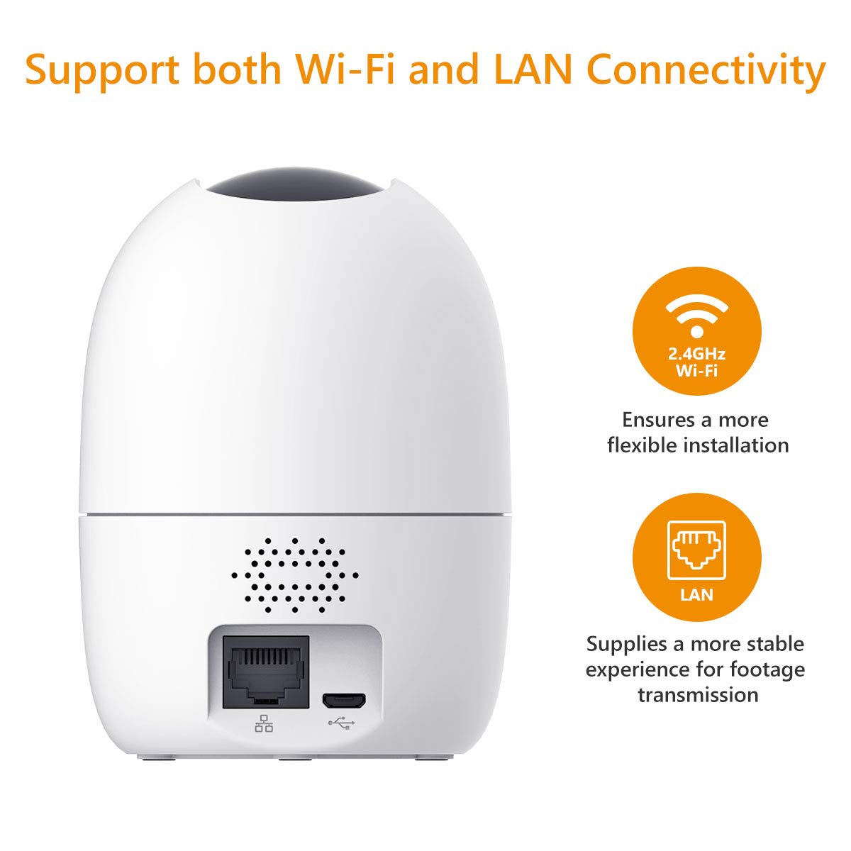 Imou 5MP Camera for Home, 360° Security Camera, WIFI Camera Indoor, Baby Monitor, CCTV Camera for Home Wireless, Surveillance Camera with Human Detection, Smart Motion Tracking, Two-Way Talk, Alexa