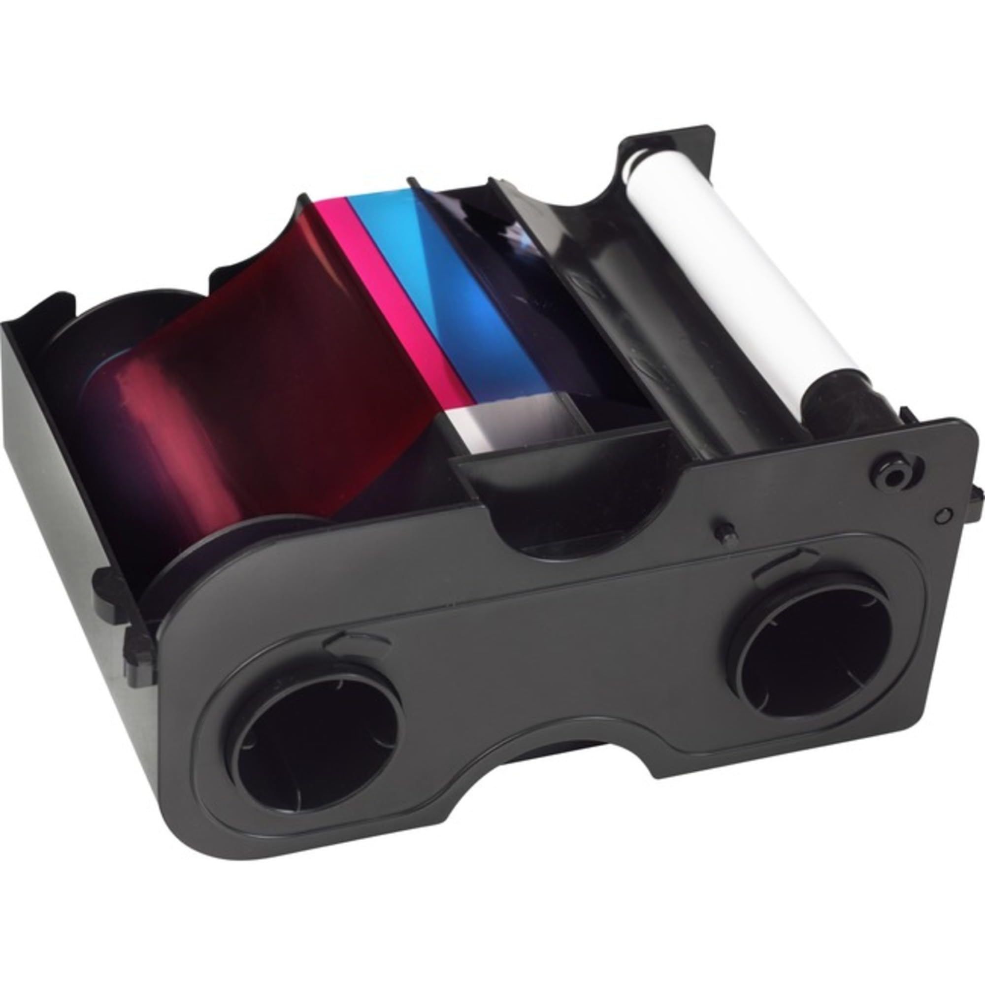 خرطوشة شريط ملونة بالكامل HID 45100 - YMCKO DTC4250e & DTC4000 من فارجو مع لوحة تراكب سوداء وشفافة من الراتنج - 250 صورة