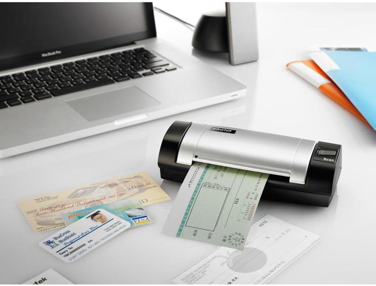 بلاصتيك ماسح ضوئي D620 للبطاقات والهويات بمنفذ USB