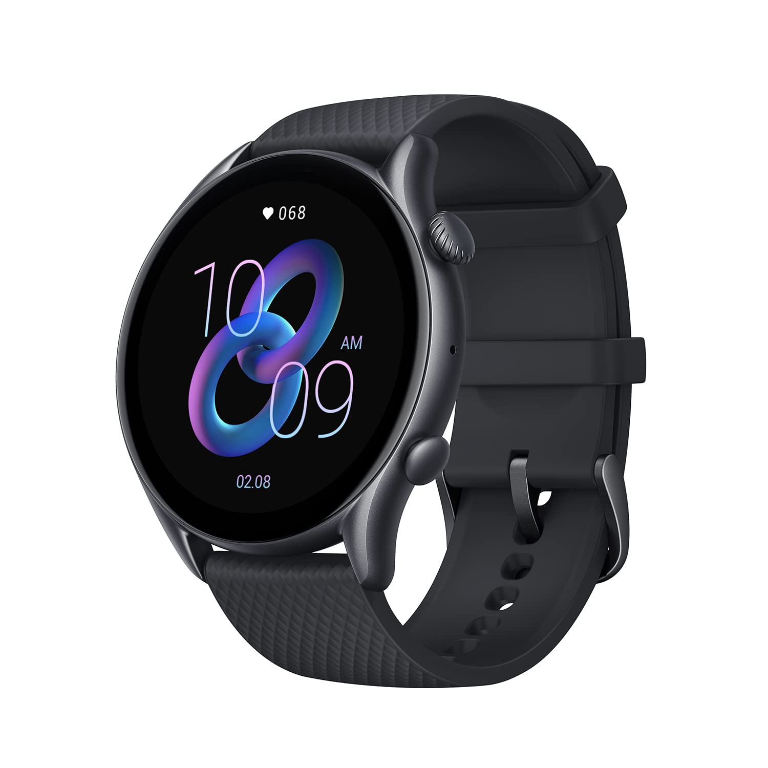 Amazfit GTR 3 Pro Smart Watch with 1.45 Inch AMOLED Display, Sports Watch with Over 150 Sports Modes, GPS, Heart Rate, Sleep, Stress, Oxygen Saturation Monitoring, Bluetooth Calls, Control