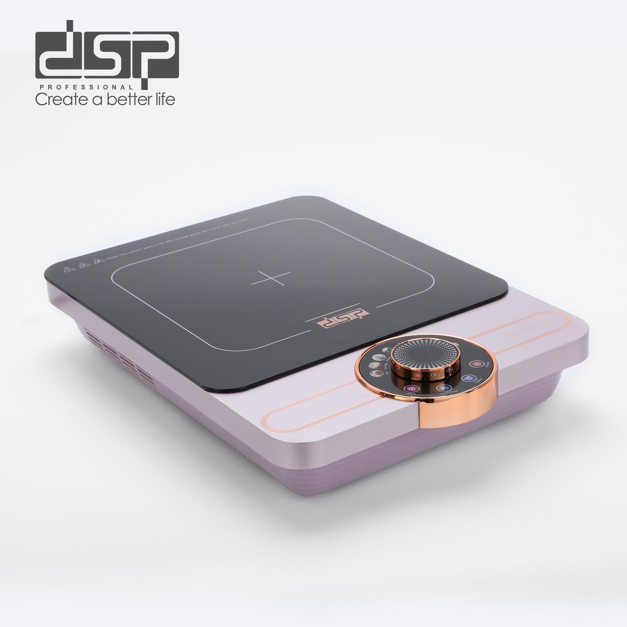 موقد الحث الكهربائي دي اس بي 3500 واط مع مقبض تحكم باللمس KD5074
