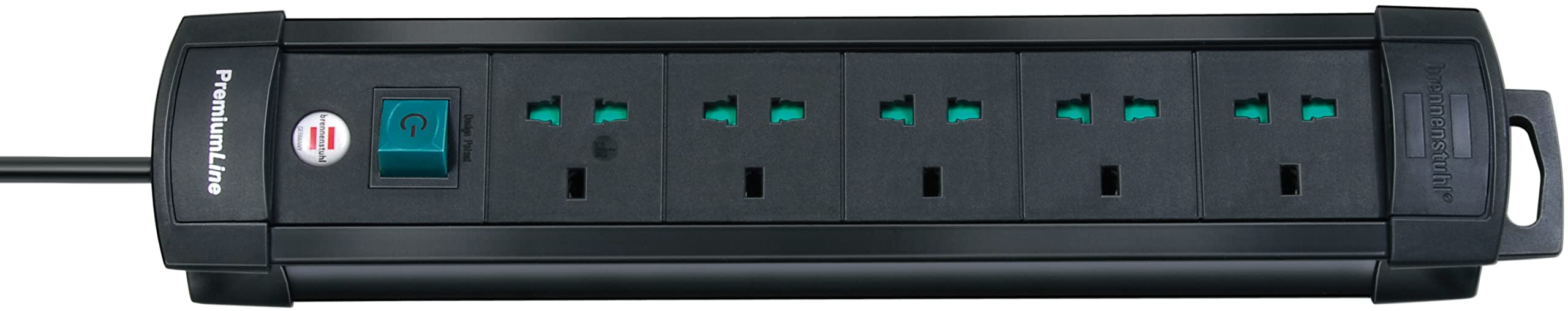 Brennenstuhl German Power Strip 5 Outlet