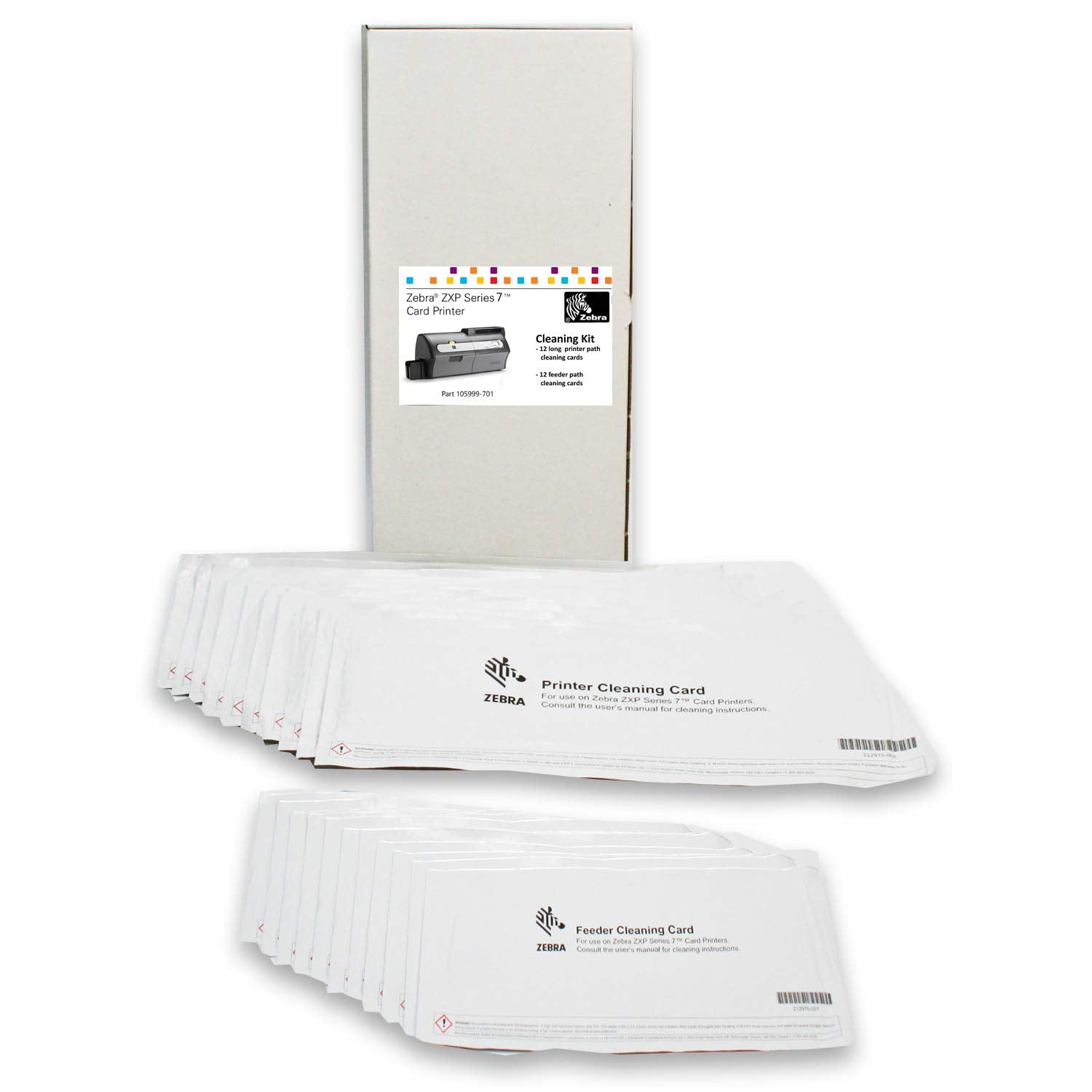 Card Imaging Zebra Cleaning Kit 105999-701 for ZXP Series 7