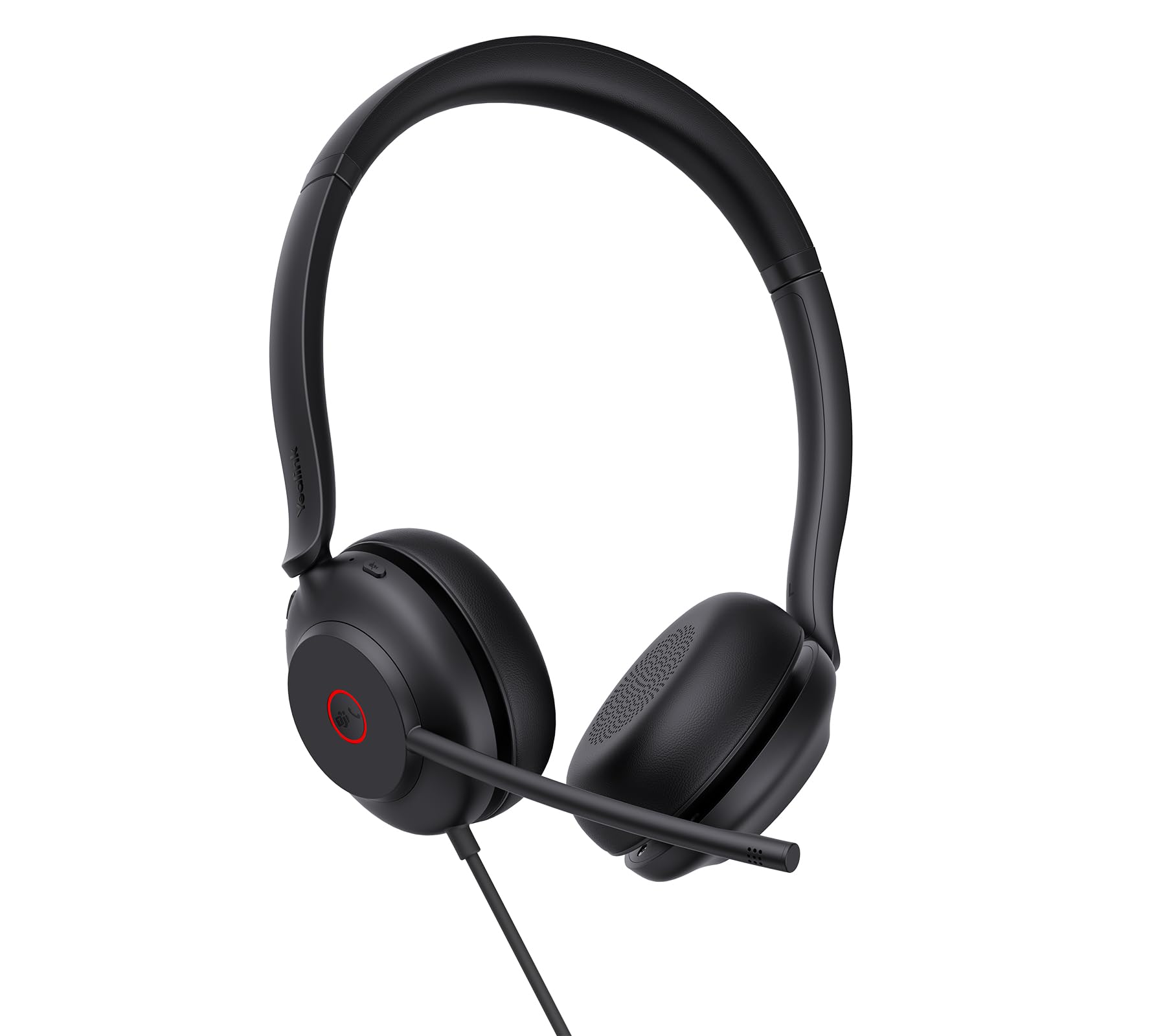 Yealink UH35 Professional Wired Dual Headset with Noise Cancelling Microphone and Call and Music Mode, Ergonomic Lightweight Design, Stereo, Teams Certified