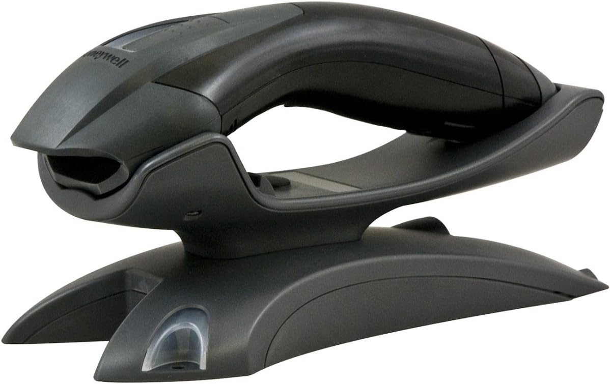 هوني ويل 1202G-2USB-5 فوياجر 1202 غرام مجموعة الماسح الضوئي USB مجموعة شحن بلوتوث وقاعدة اتصال نوع A كابل مضيق - لون اسود