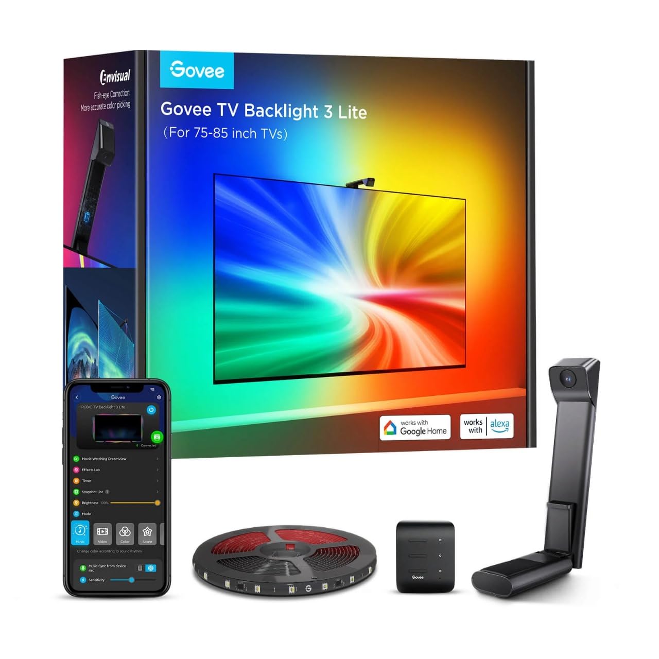 Govee Envisual TV Backlight (55~65 inch) - App Supported