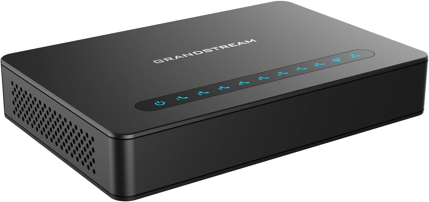 Grandstream Grandstream Powerful 8-Port FXS Gateway with Gigabit NAT Router (HT818)
