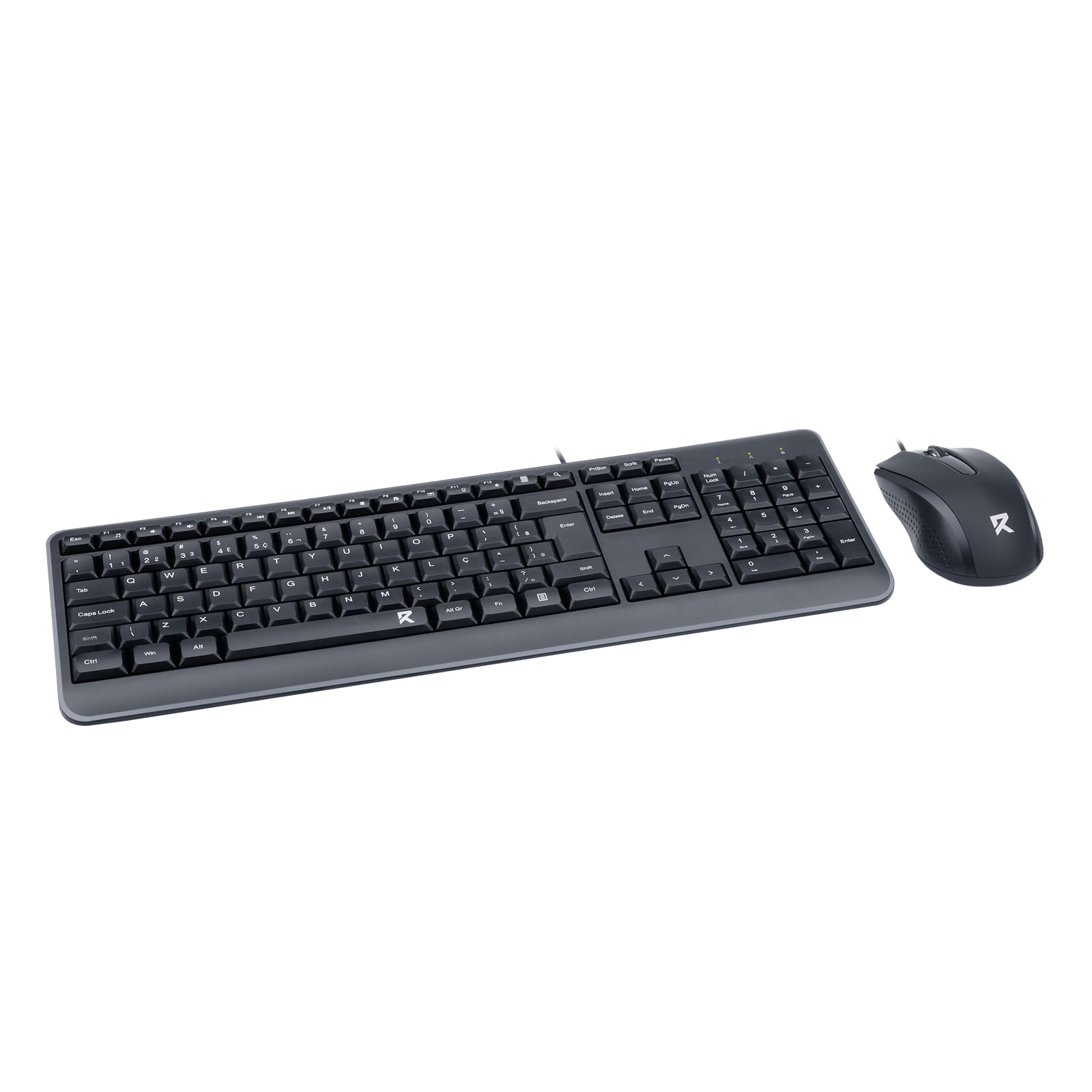 Redragon Wired Mouse & Keyboard Combo BS-7092 – Ergonomic Office & Gaming Duo, Anti-Ghosting Keys, Adjustable DPI Optical Mouse, Spill-Resistant Keyboard, USB Connectivity