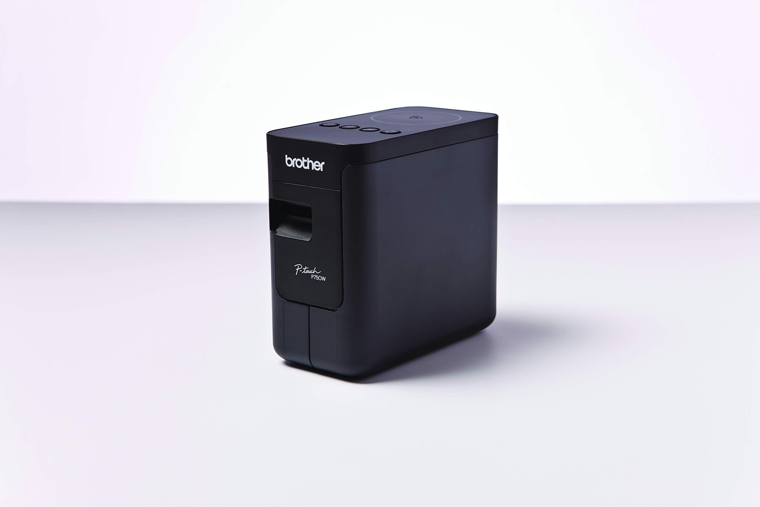 بروذر طابعة ملصقات لاسلكية PT-P750W - اسود