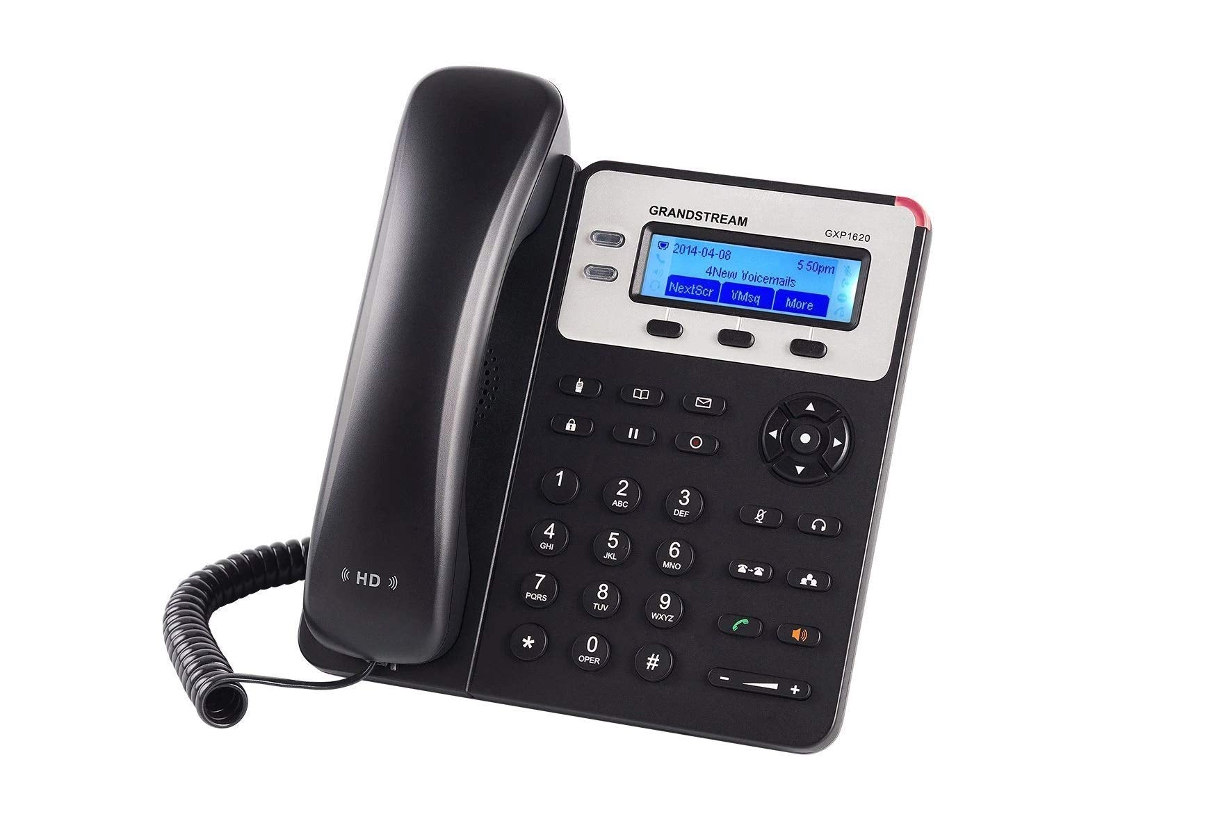 Grandstream GXP1625 Small to Medium Business HD IP Phone with POE VoIP and Device, Black