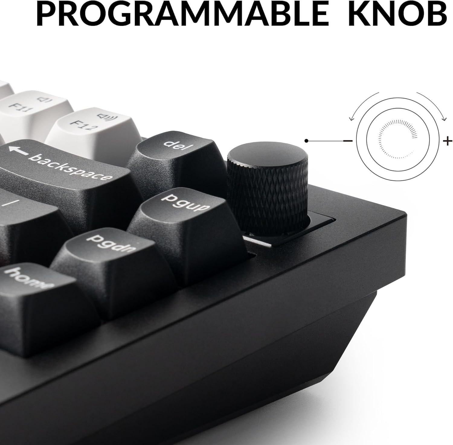 Keychron Q1 HE QMK Wireless Mechanical Keyboard – 75% (87-Key), Hall-Effect Magnetic Switches, Tri-Mode (2.4GHz/BT 5.1/Wired), Hot-Swappable, Arabic-English OSA PBT, Aluminum Gasket Mount