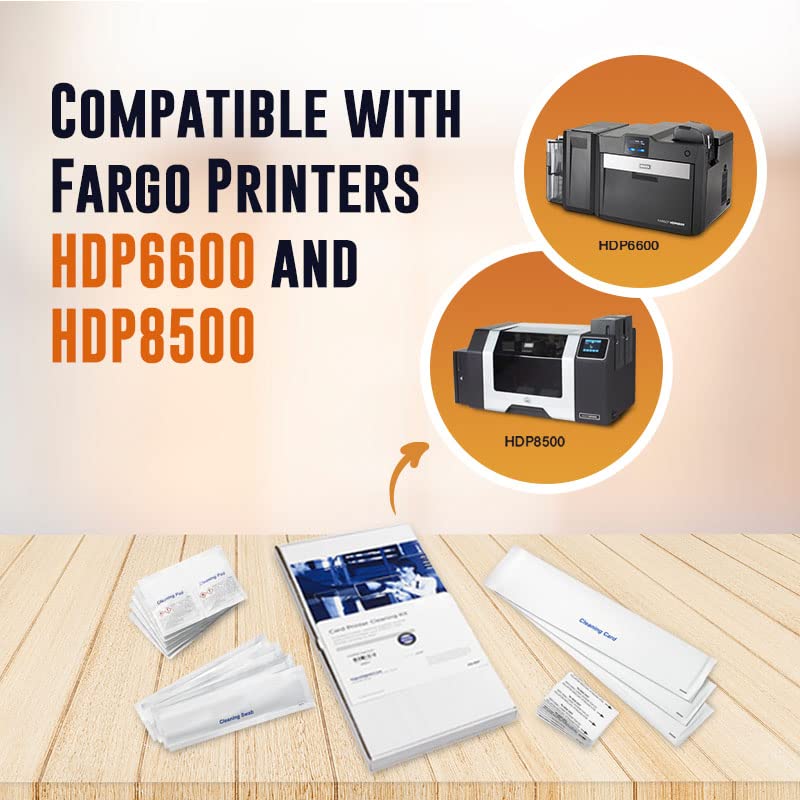 Card Imaging Fargo 88933 Cleaning Kit for HDP6600 and HDP8500