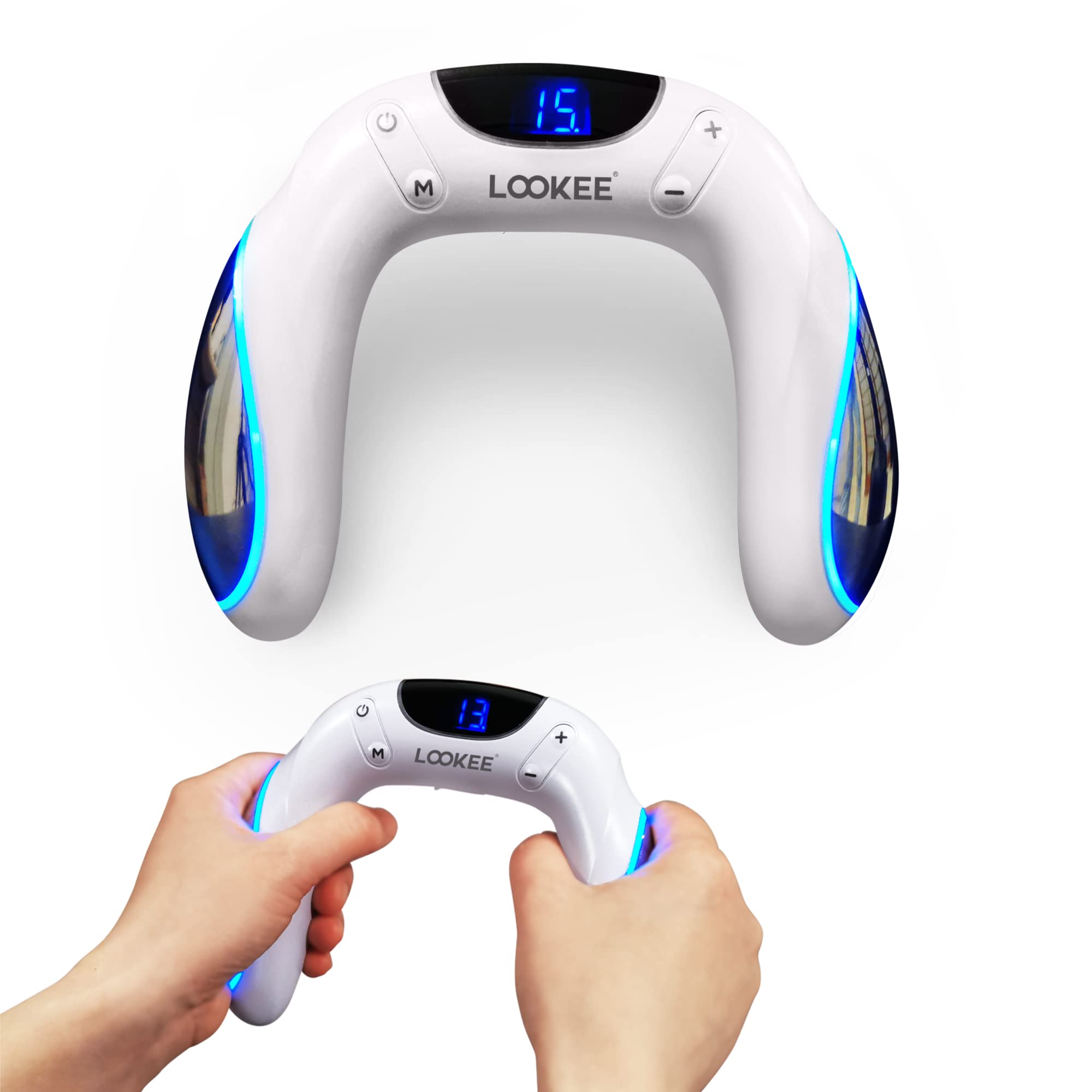LOOQI Arm Exerciser A8 | Innovative Arm Workout Equipment | Strength Training & Massage Device for Arm, Forearm, Hand & Wrist | Arm Toner for Women and Men
