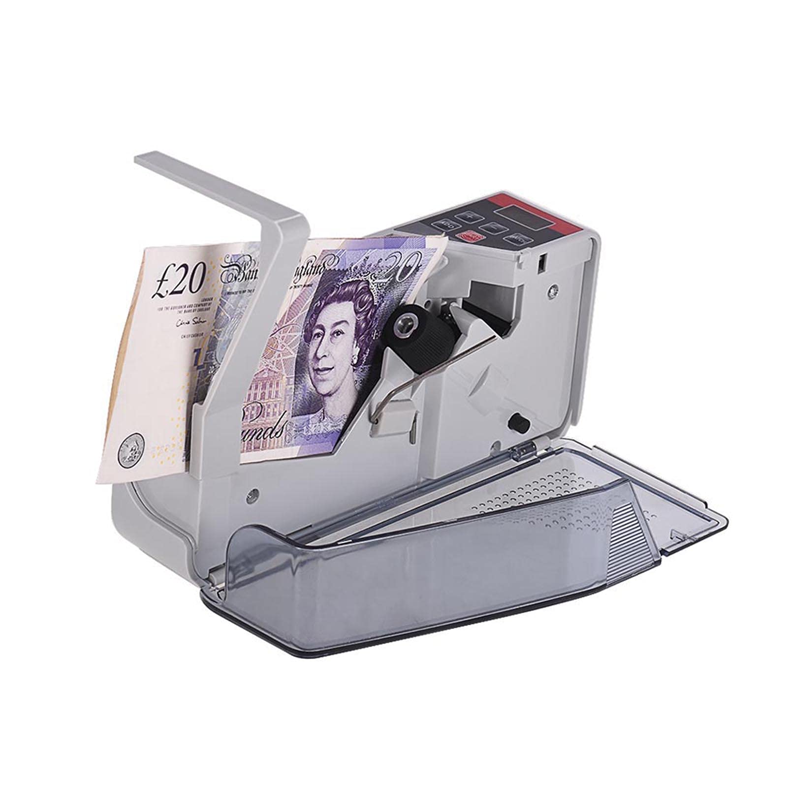 Alisa money counter for most ，Portable Mini Handy Money Counter Worldwide Bill Cash Banknote Note Counting Machine with LED Display Financial Equipment