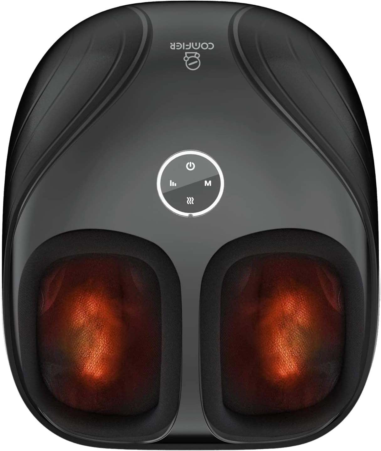 COMFIER Foot Massager with Heat, Shiatsu Foot Massager, Roller Compression for Plantar Fasciitis, Neuropathy, Home Office Use, Gifts