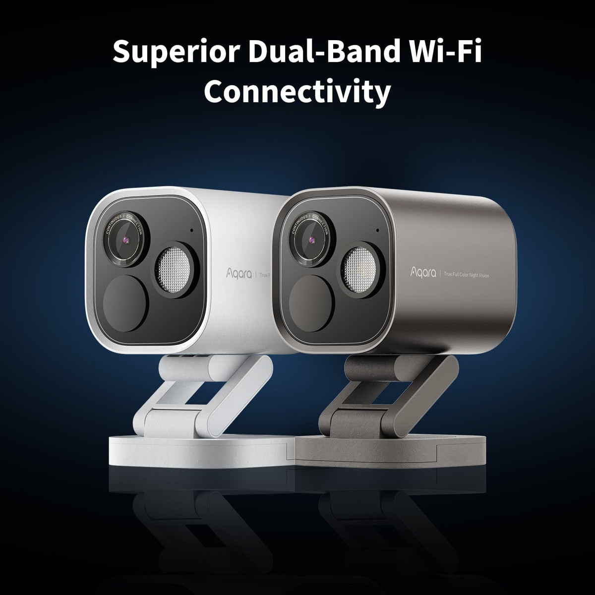 Aqara Camera Hub G5 Pro WIFI Security Camera Global version- 2.6K Ultra HD with AI Detection, Full-Color Night Vision, HomeKit Secure Video, IP65 Weatherproof & Zigbee/Thread/Matter Support-White