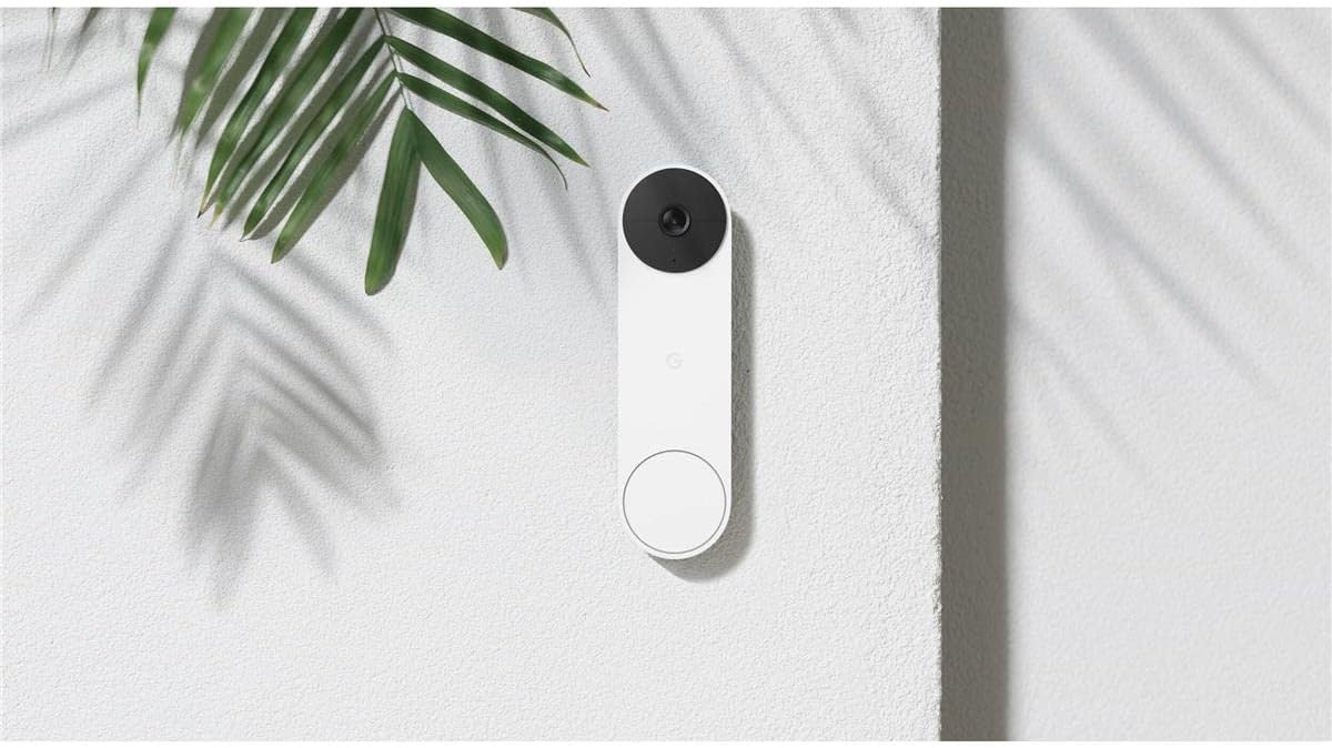 Google Nest Doorbell (Battery) - Wireless Doorbell Camera - Video Doorbell - Ash, 960x1280