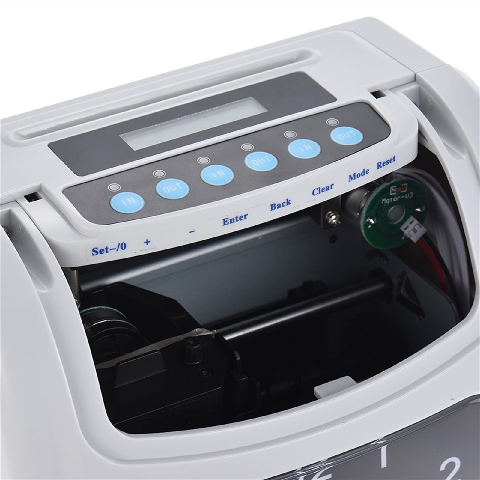 ASYCAN Electronic Employee Starter Time Clock Small Business Punch Pak, Recorder Attendance Time Card Machine for Office Factory Warehouse