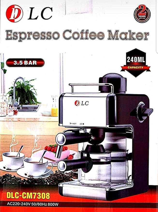 DLC-CM7308 espresso coffee machine 240ML 800W