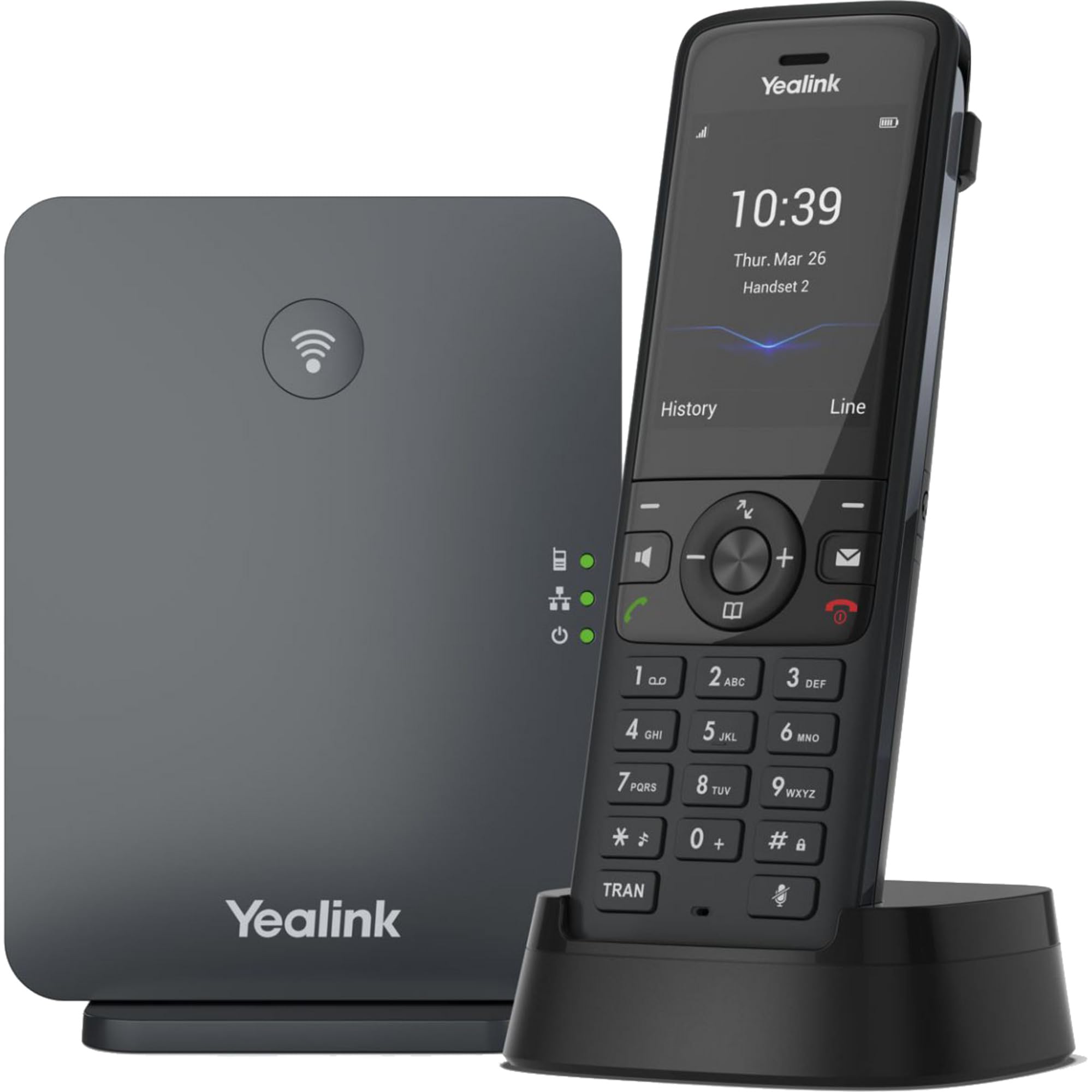 W78P - 1302026 DECT IP Phone System - W78H Handset + W70B Base