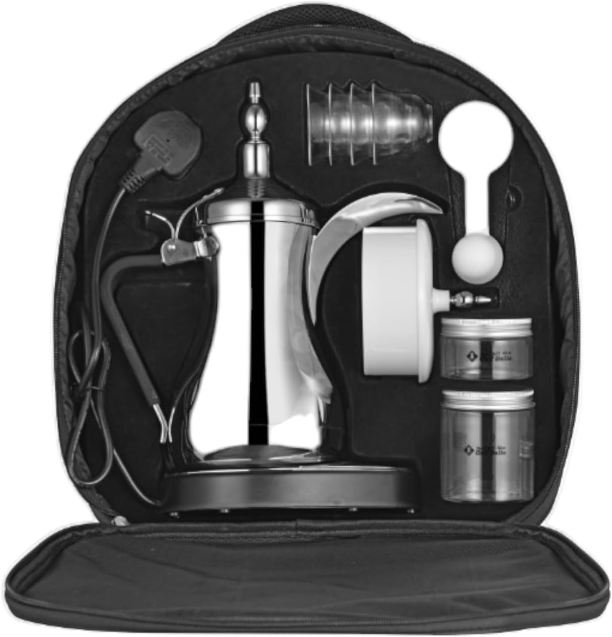 Gulf Dalla Arabic Tea Coffee Maker 1000 ml With Travel Bag GA-C94848 (Silver)