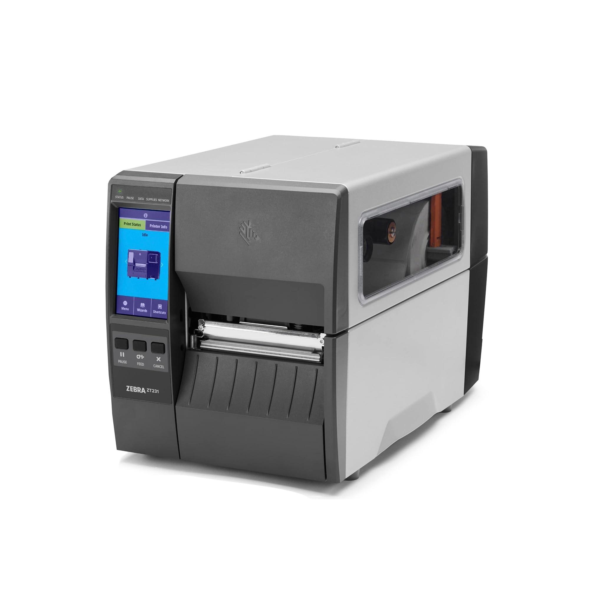 Zebra ZT231 (Replaces Zebra ZT230) | Thermal Transfer and Direct Thermal 203 DPI | ZT23142-T01000FZ | USB, Serial, Ethernet, Bluetooth Connectivity, Tear Bar | Software Included