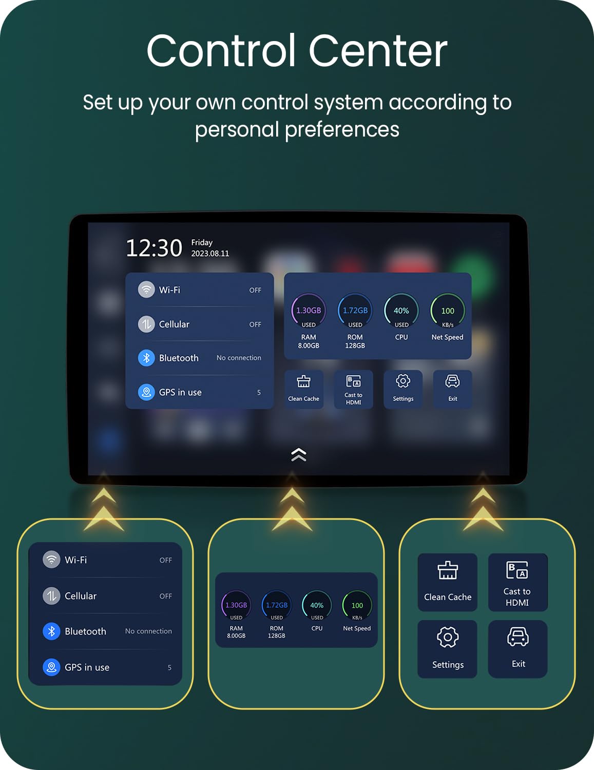 VeloBlast CarPlay Box with Netflix/YouTube/TikTok/Google Play, Android 12.0 CarPlay AI Box for Wired CarPlay Cars (8+128GB) Only for Wired CarPlay Car