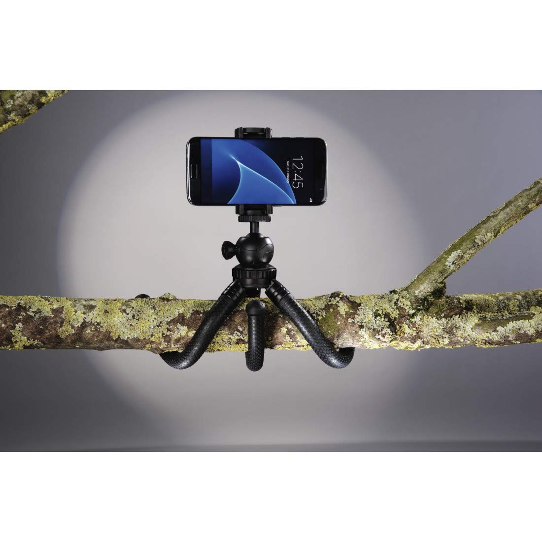 Hama Flex Pro 4605 Tripod for Smartphones/GoPro/Photo Cameras, 27cm, Black
