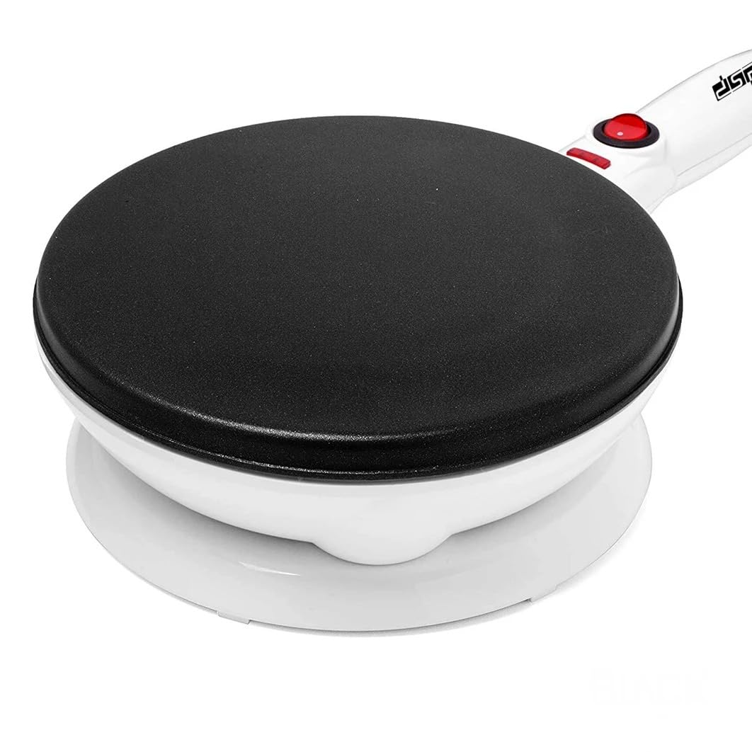 DSP Crepe Maker 650 Watt White Model KC3016 - 1 Year Full Warranty