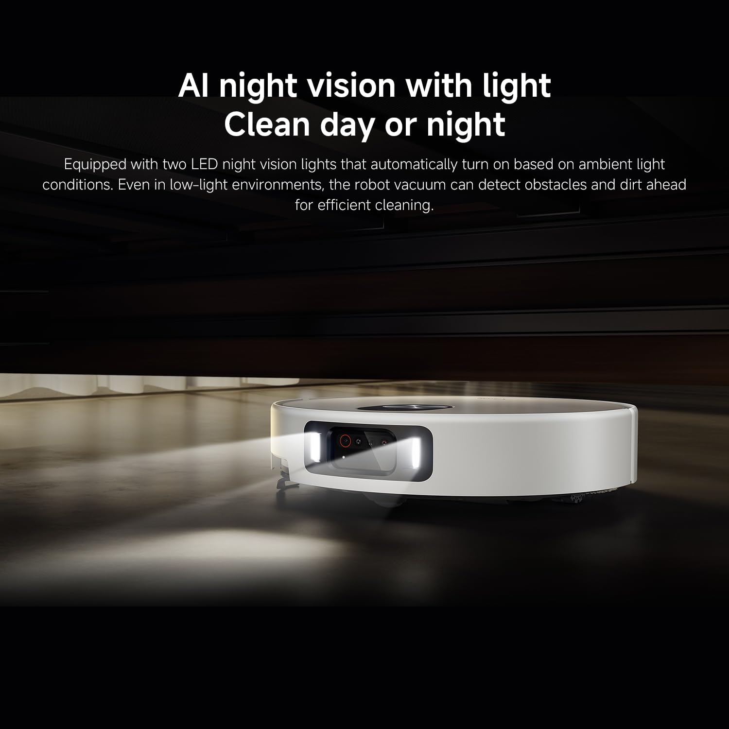 XIAOMI Robot Vacuum 5 Pro Robot Vacuum Cleaner with Mop Function, 20,000 Pa, Extendable Mop & Side Brush, Self-Cleaning All-in-One Base Station, AI Navigation, App & Voice Control