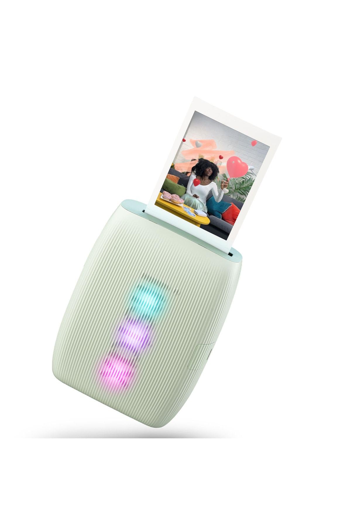 Instax mini Link 3 Green Smartphone Printer with 20 Mini Films