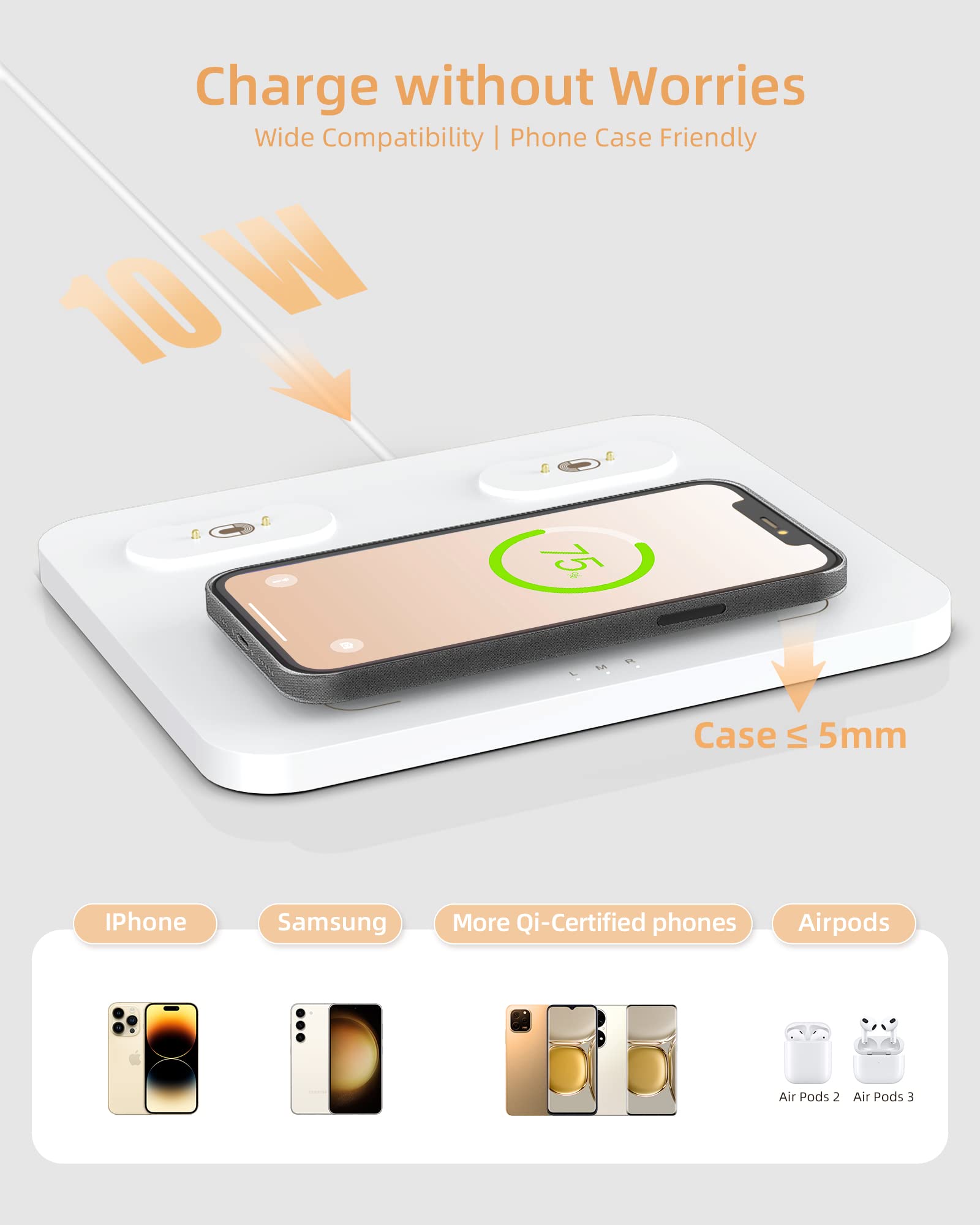 EZVALO Birthday Gifts for Women, Relaxing Gift Box for Women with Wireless Phone Charger, LED Night Light, Portable Speaker