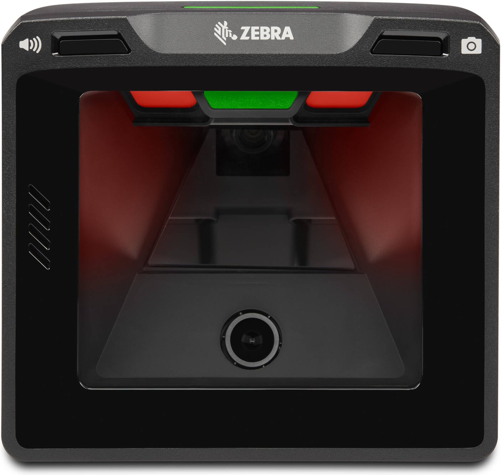 Zebra SP72-V On-Counter Vertical Scanner, 1D & 2D Scanner Type, 660 nm Wavelength, 1920 x 1200 pixels Sensor Resolution, IP52 Rated Protection, Black | SP7201-SV00004ZZWW