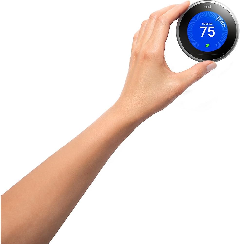 نست ترموستات التعلم (الجيل الثالث)، ستانلس ستيل
