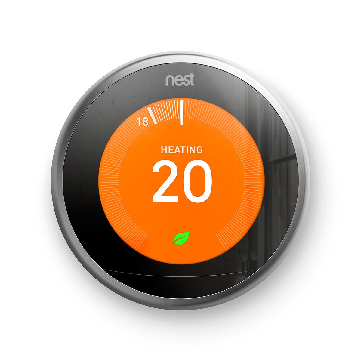Google Nest Learning Thermostat 3rd Generation, Stainless Steel - Smart Thermostat - A Brighter Way To Save Energy