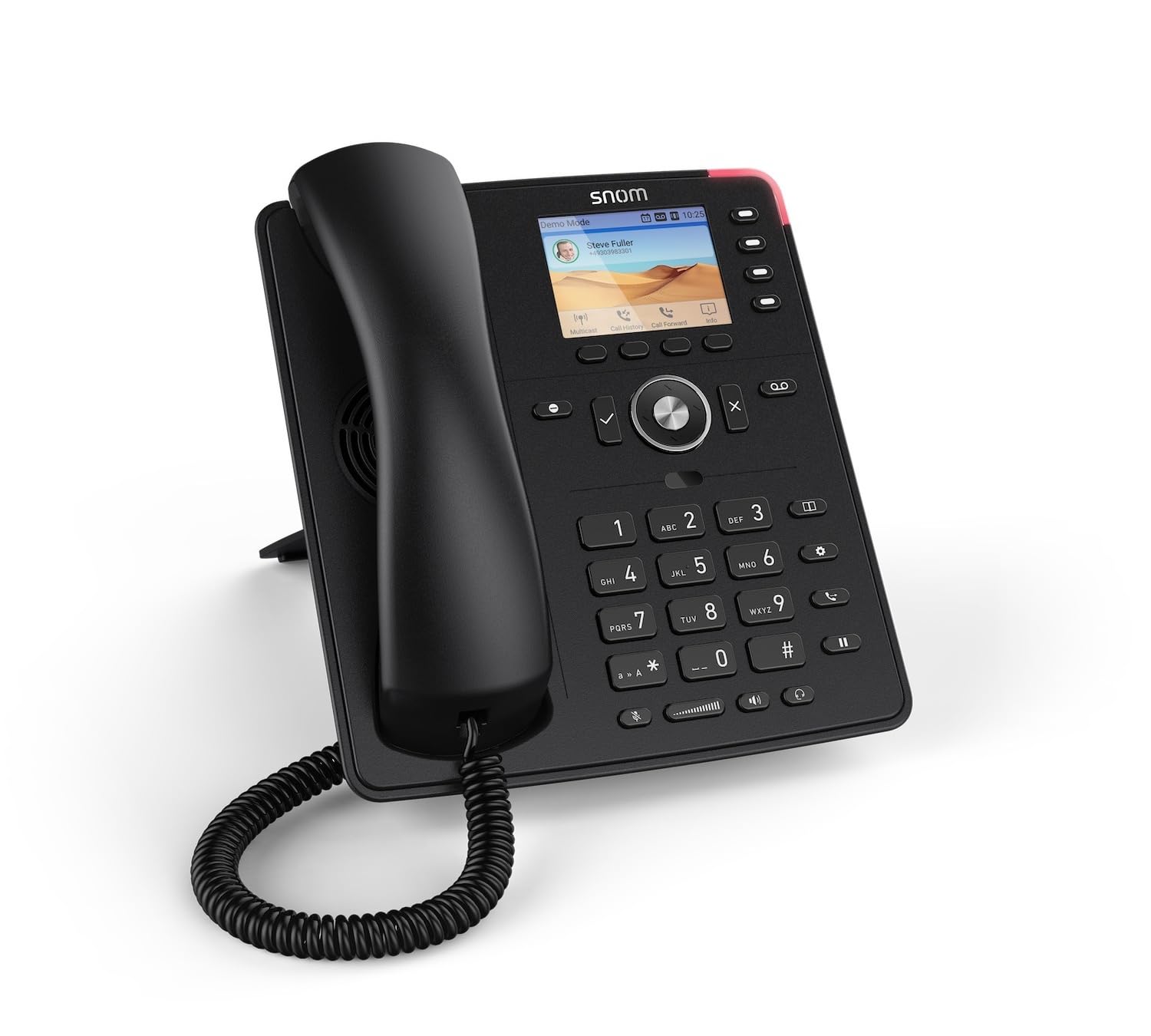 سنوم هاتف مكتبي اي بي D713، مقاس الشاشة 2.8 انش