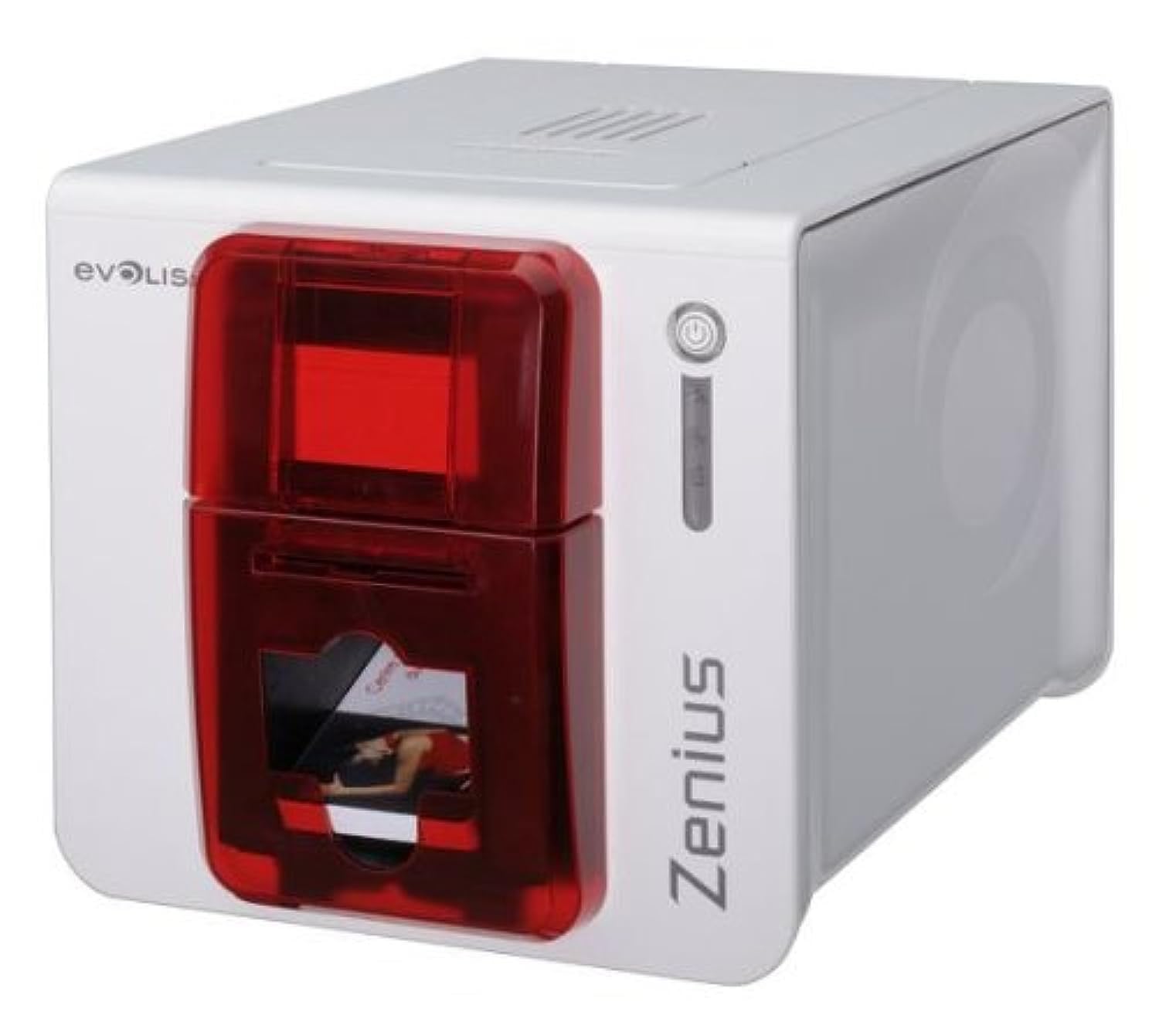 ايفوليس ZN1U0000RS - زينيوس كلاسيك، جانب واحد - 300 نقطة في البوصة، USB، احمر - بما في ذلك: تغذية البطاقات، كابل (USB)، مزود الطاقة، كابل طاقة (EU) - الضمان: سنتين