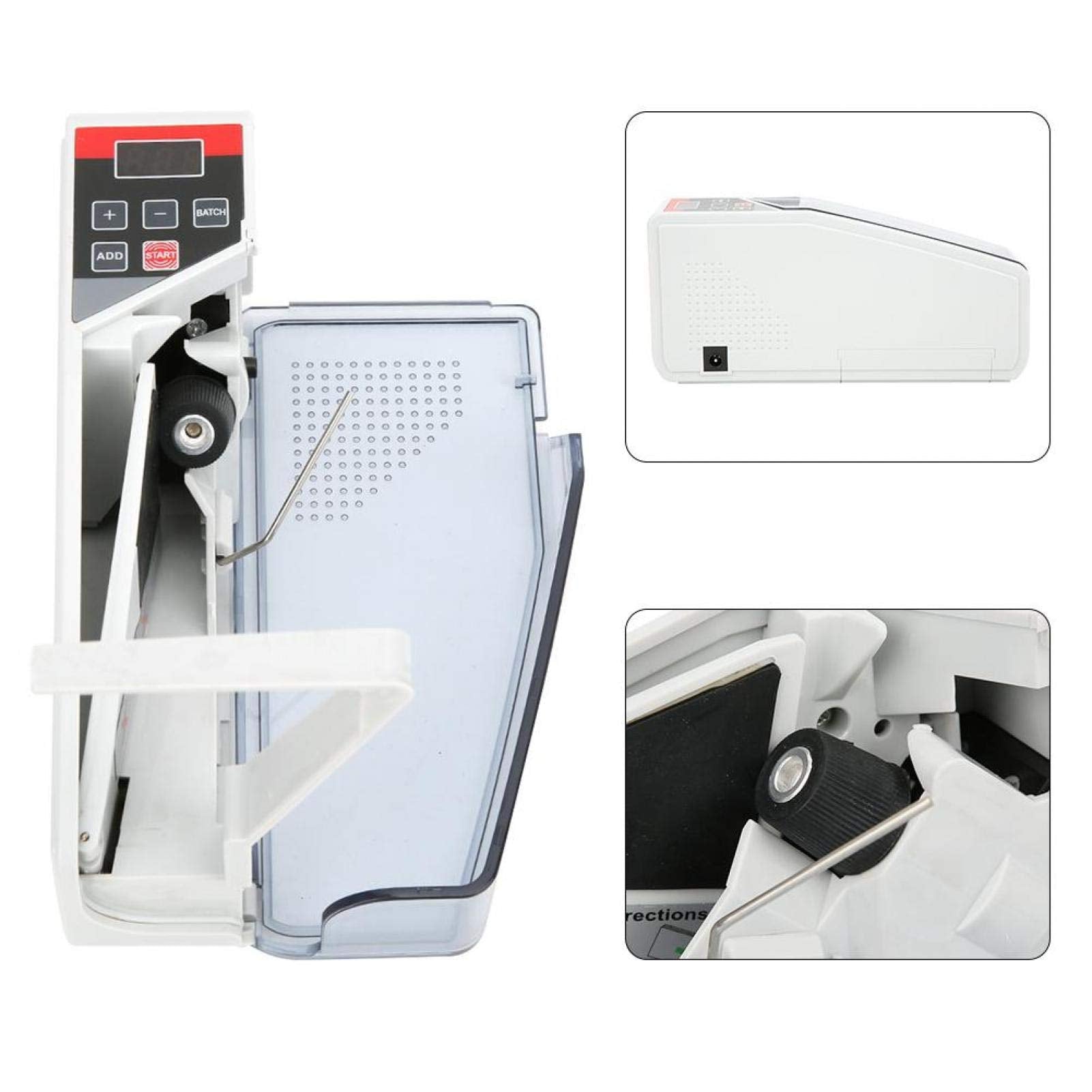 Ashata Money Counter Machine, Portable Handheld Mini Currency Counting Machine for Cash Bill Counting Multi-Currency (UK)