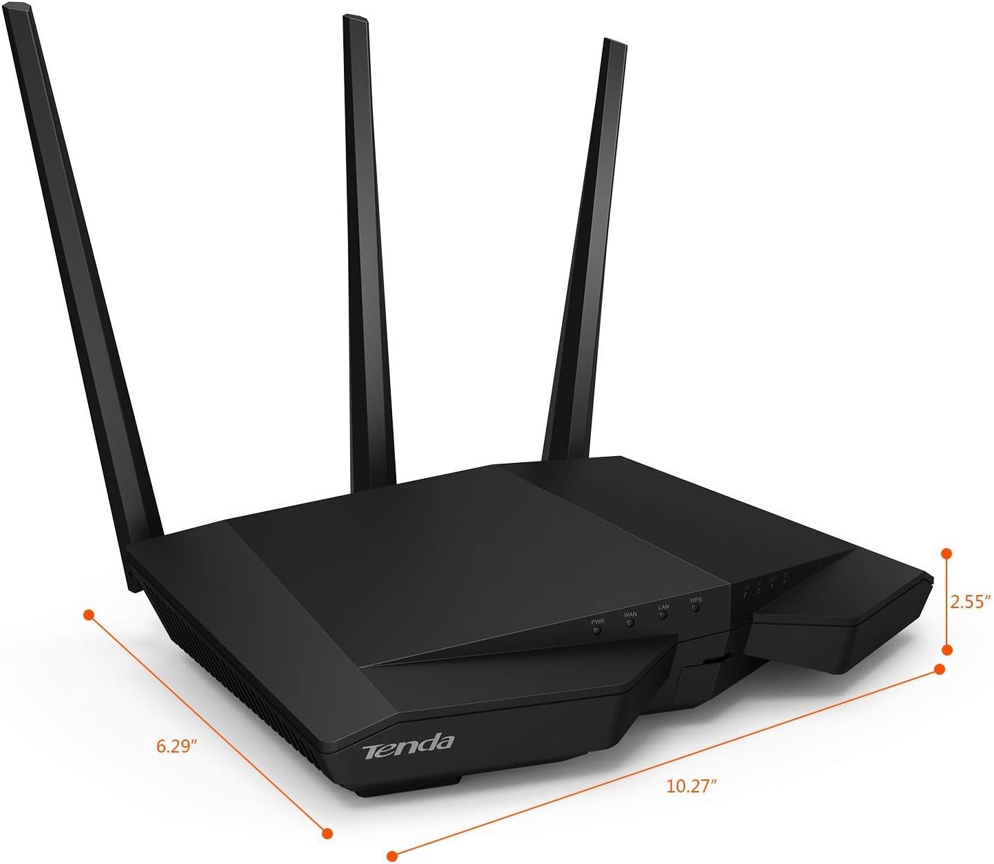 تيندا راوتر واي فاي 1900 متر 11AC ذكي ثنائي النطاق جيجابت - AC18