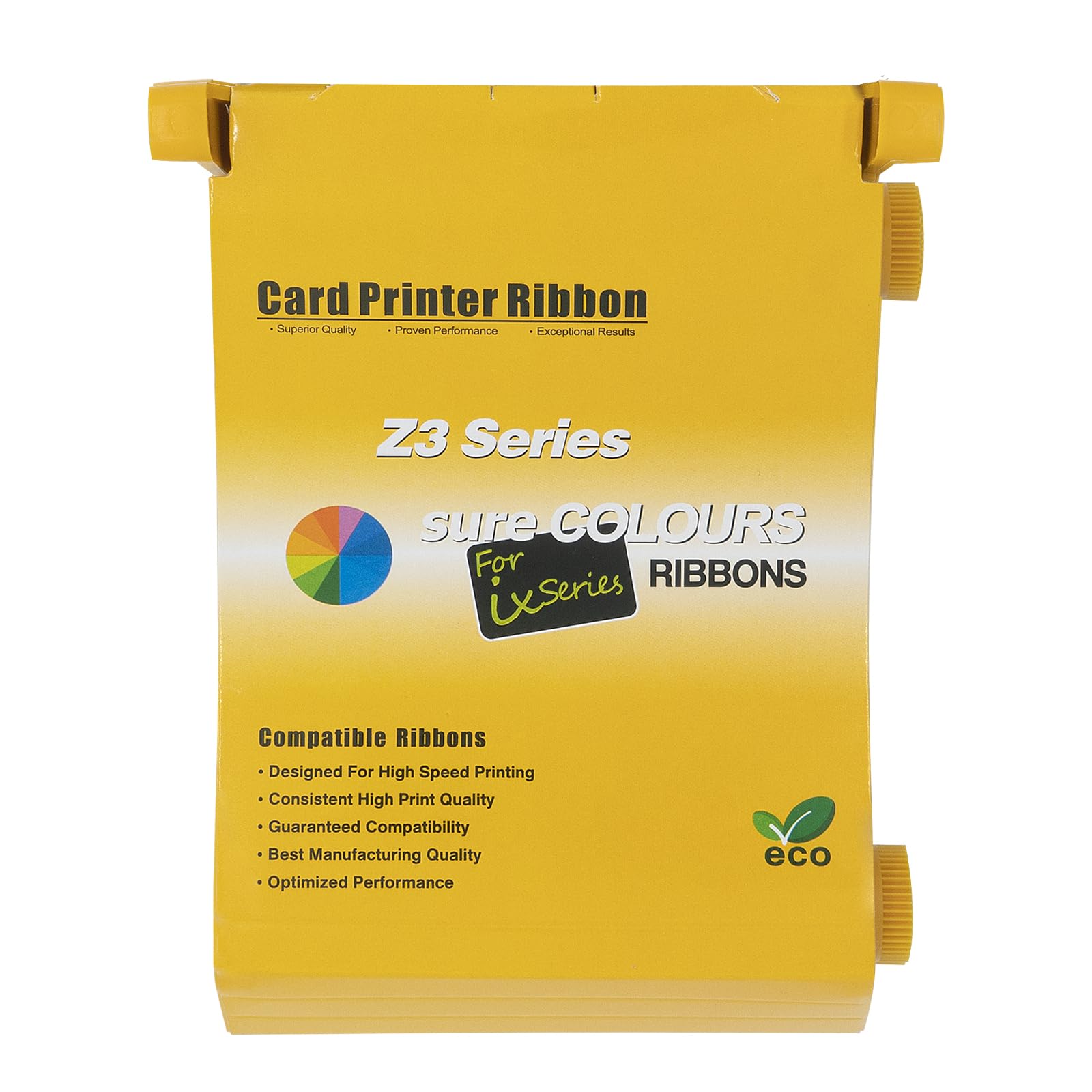 Replacement Color Ribbon 800033-840 YMCKO for Zebra ZXP Series 3 ZXP3 Card Printer, True Colors iX Series 200 Prints