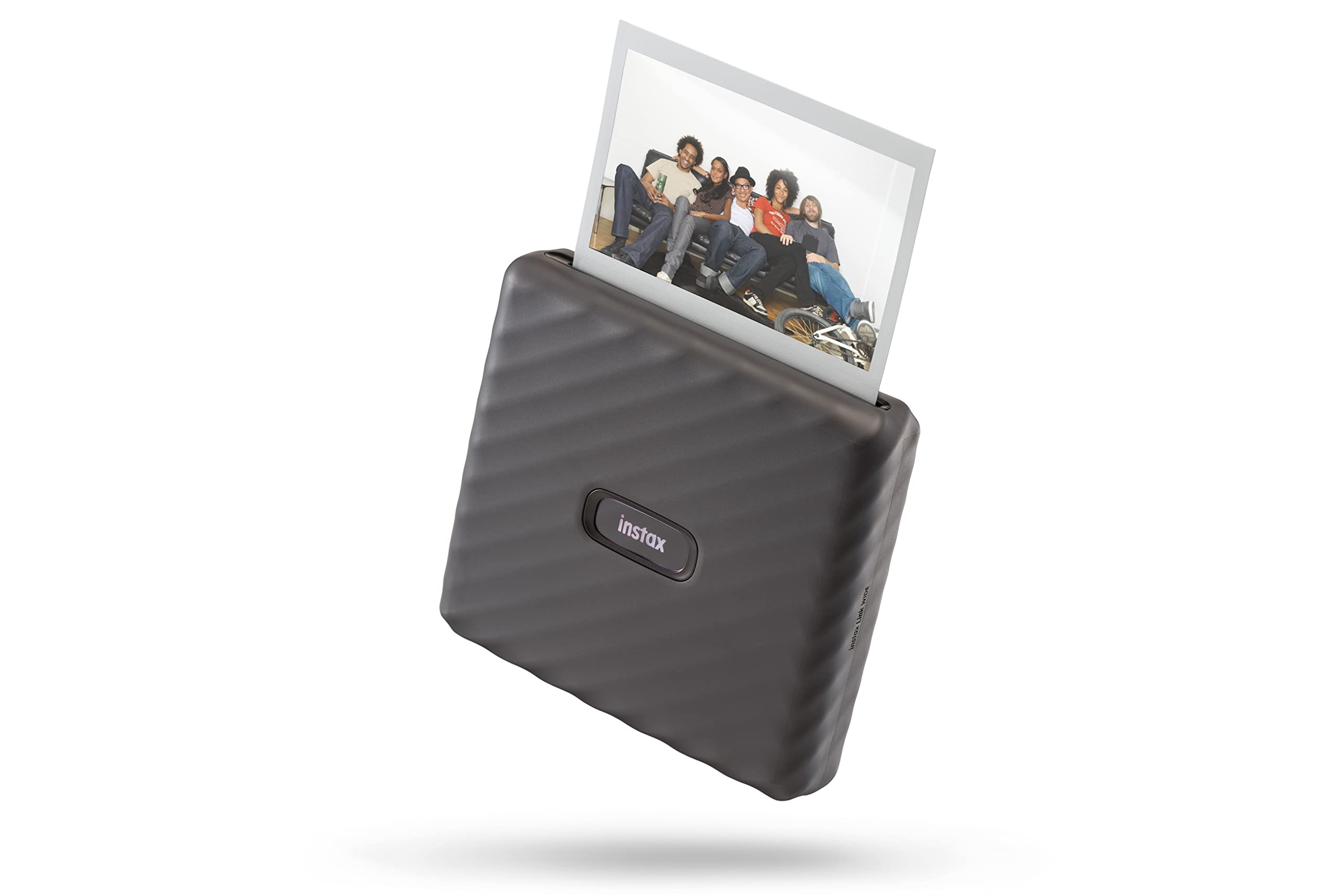 Fujifilm Instax Link Wide Printer with 20 Shots - Mocha Gray