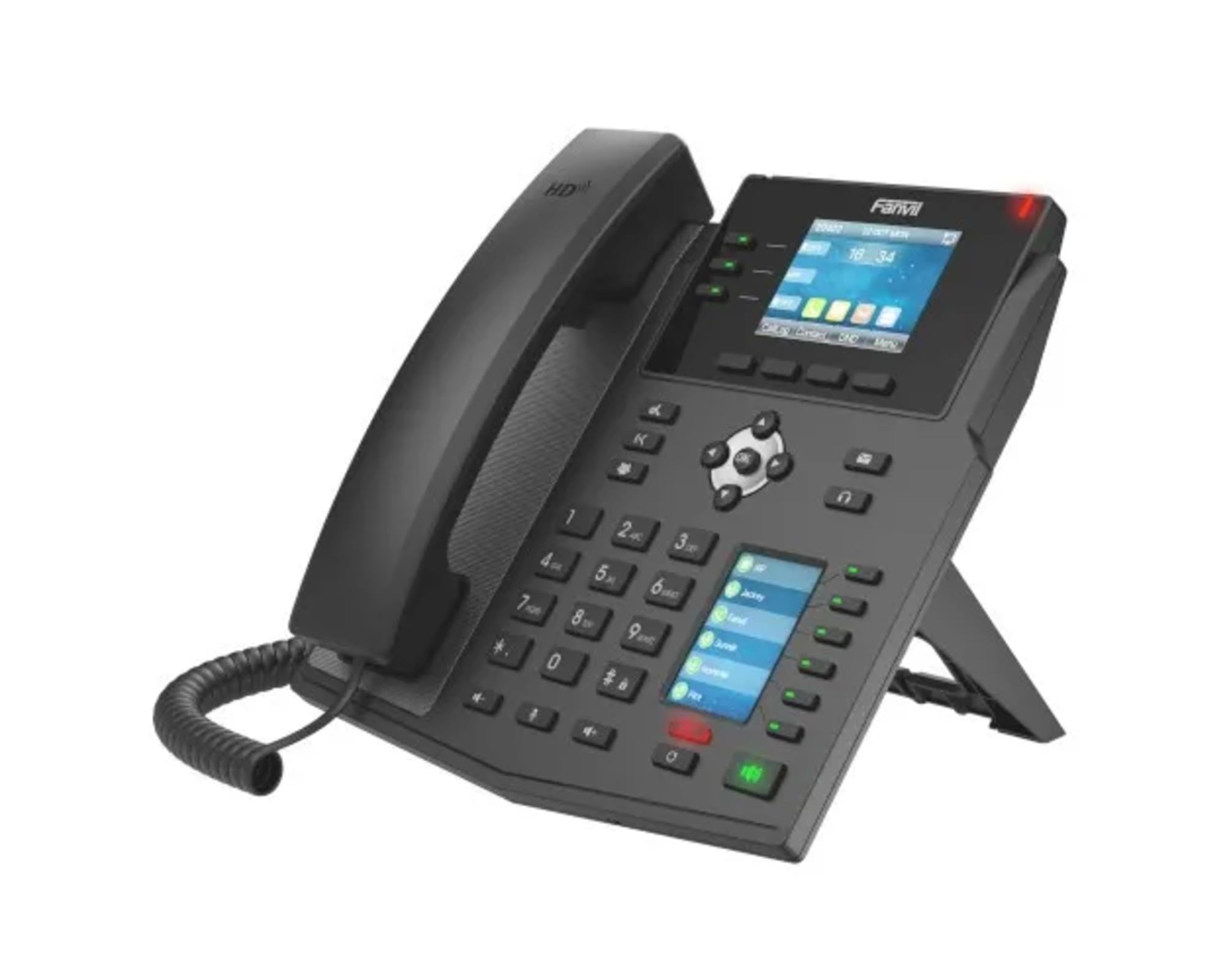 Fanvil X4U Enterprise Gigabit SIP Desktop Phone with Dual Color LCD Display