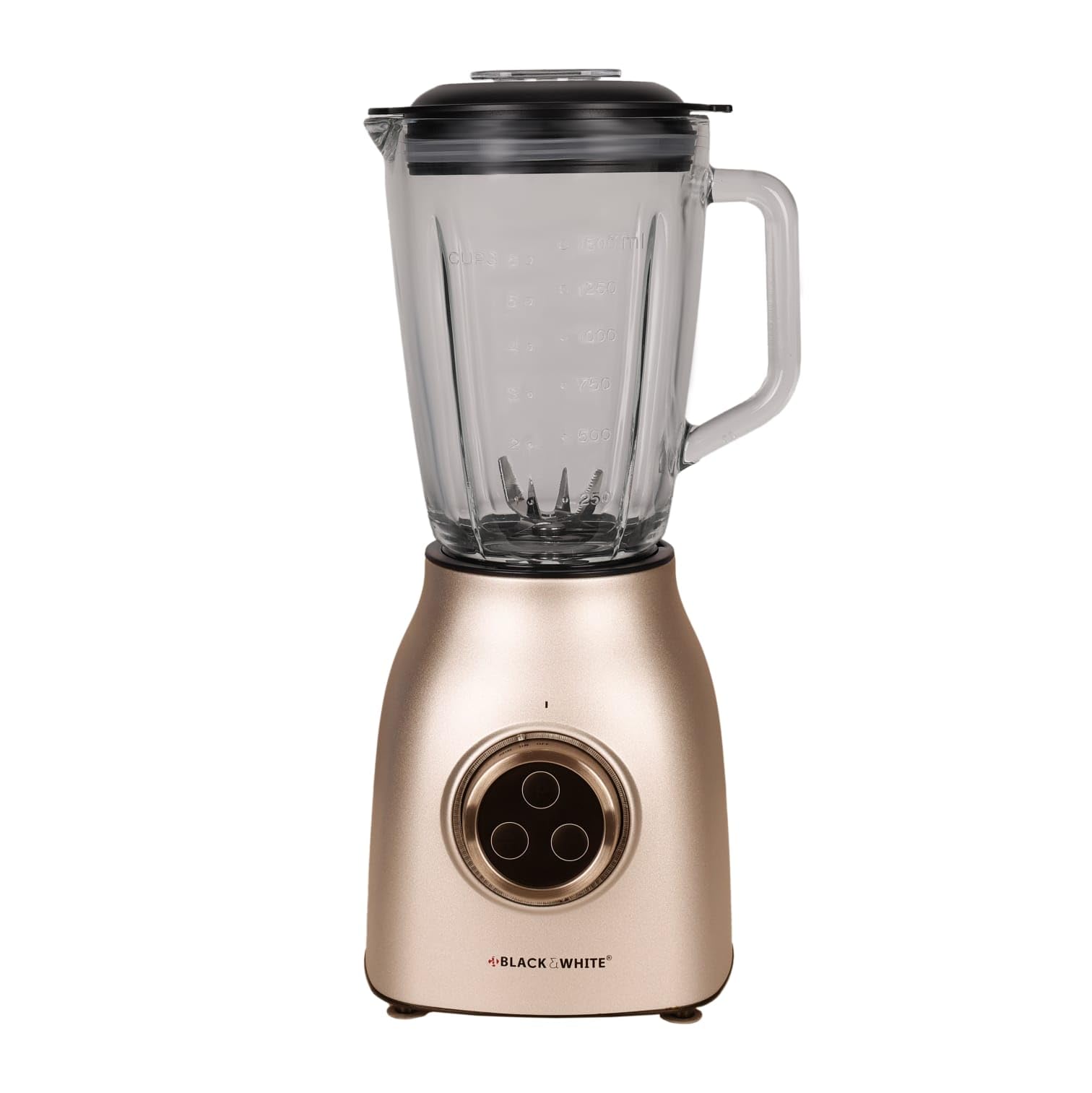 Black & White Table Blender with 17 Speed Control and Ice Crushing Function | BWBL9108G