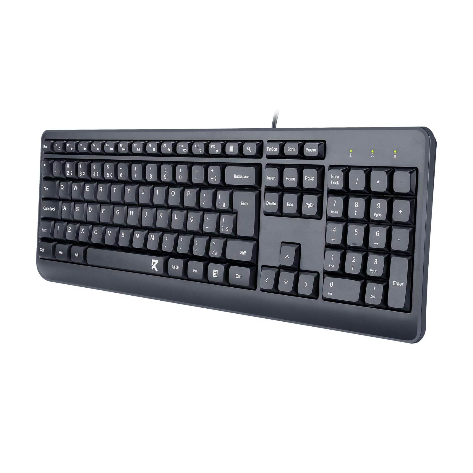 Redragon Wired Mouse & Keyboard Combo BS-7092 – Ergonomic Office & Gaming Duo, Anti-Ghosting Keys, Adjustable DPI Optical Mouse, Spill-Resistant Keyboard, USB Connectivity