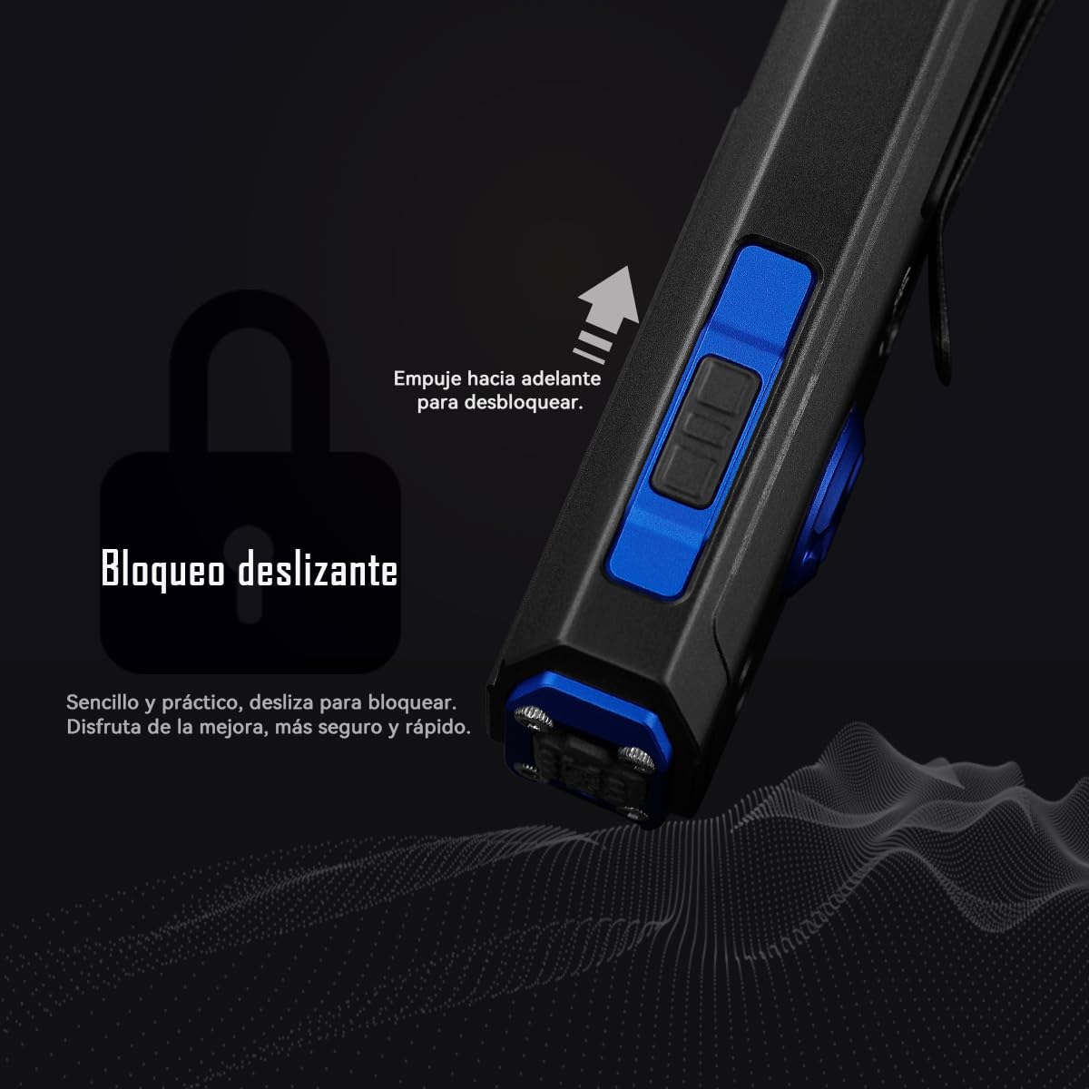 IMALENT GR35 Rechargeable Flashlight 2800 Lumens, 4 Modes (Red/UV Light), 426m Range, USB-C Fast Charging, Compact Tactical Flashlight for Survival/Camping [Includes Charging Case]