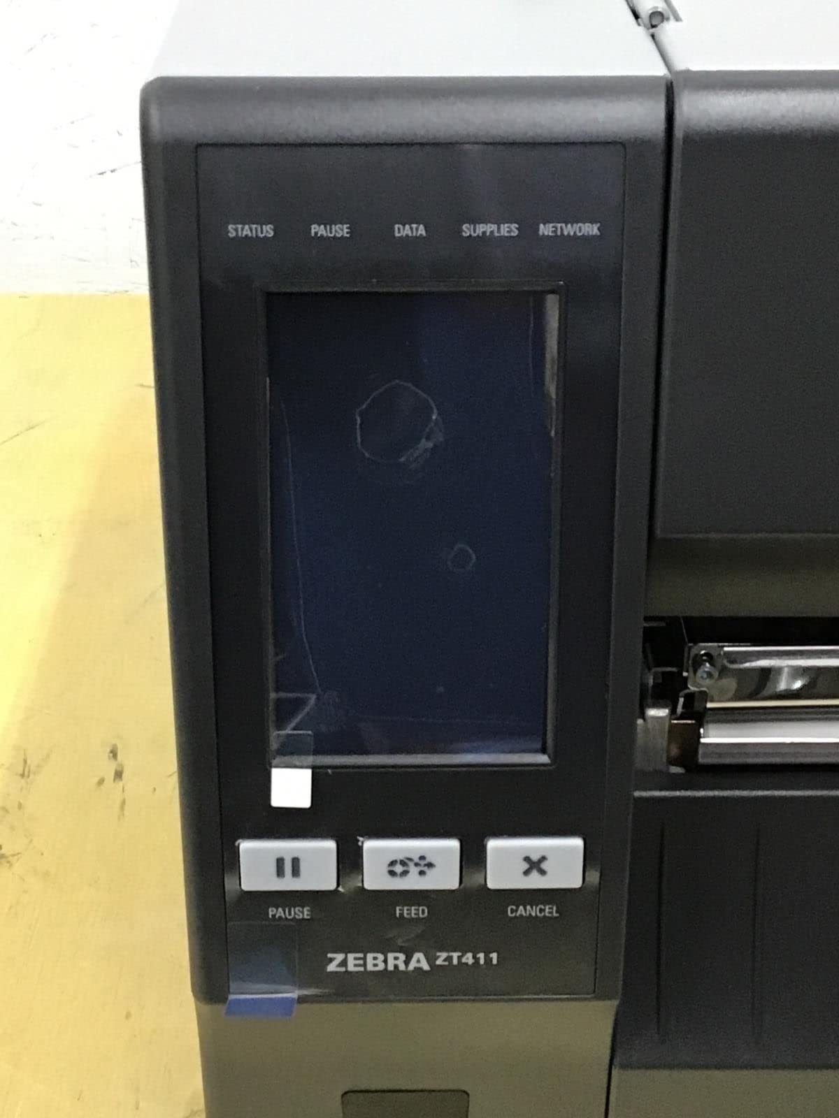 Zebra ZT411 Industrial Printer - Industrial Thermal Transfer Printer ZT411, 4 Inch Print Width, 203 DPI Print Resolution, Serial, USB, Ethernet, Bluetooth, ZT41142-T010000Z